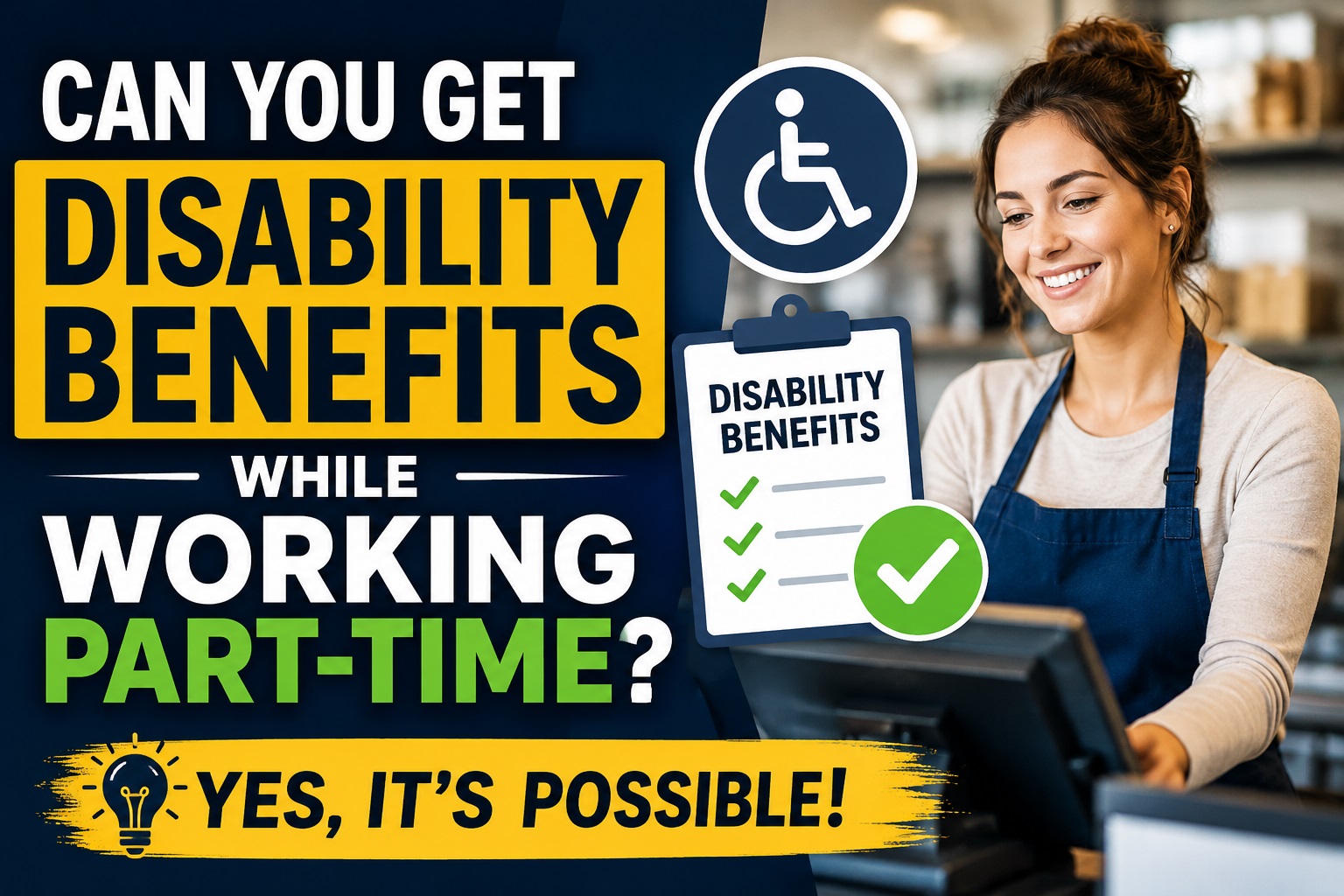 Can You Get Disability Benefits While Working Part-Time?